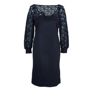 NWOT See by Chloe | Black Lace Cotton Dress